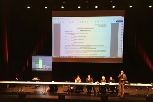 Le vote avec boitier électronique en assemblée générale de copropriété