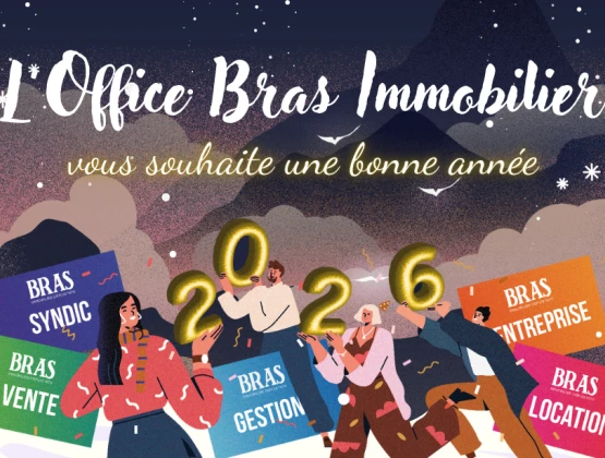 L'Office BRAS Immobilier vous souhaite une bonne année