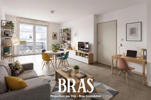 Appartement T3 - 56m²