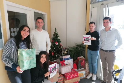 Collecte de box de Noël pour les Restos du Cœur