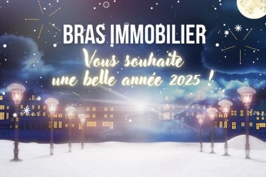 BRAS Immobilier vous souhaite une bonne année